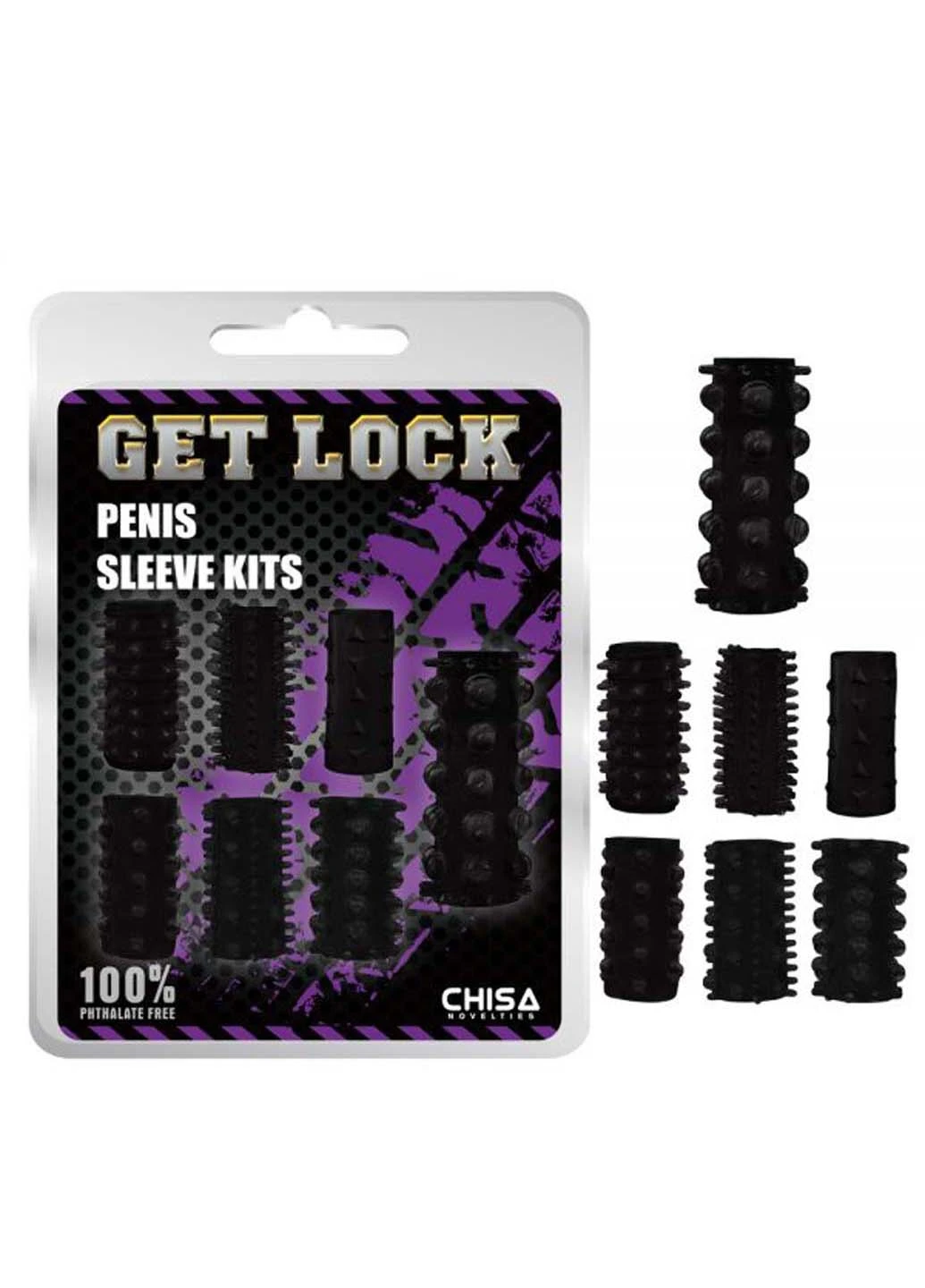 Набор насадок для дополнительной стимуляции Penis Sleeve Kits Chisa (258290807)