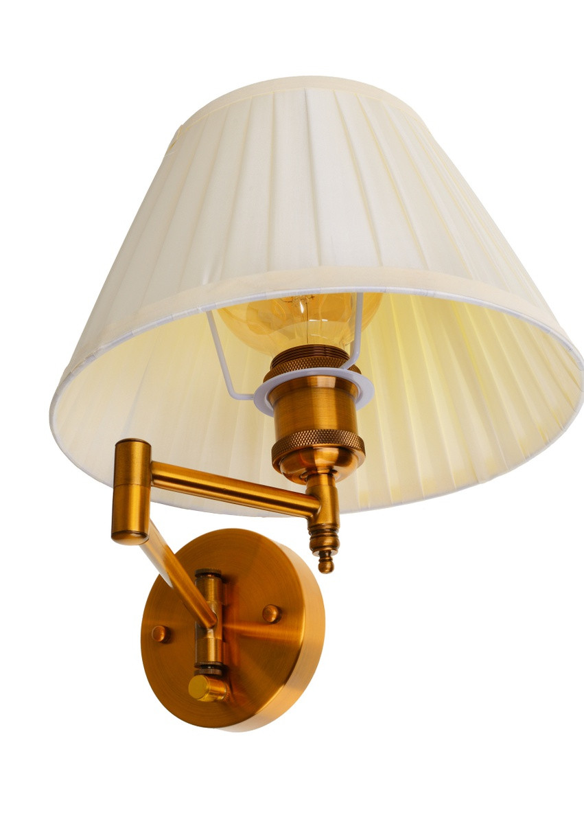 Бра з абажуром Copper BKL-689W/1 E27 Brille (258292088)