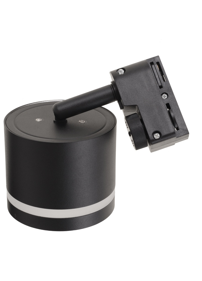 Круглый трековий светильник KW-34 GX53 BK Brille (258292040)