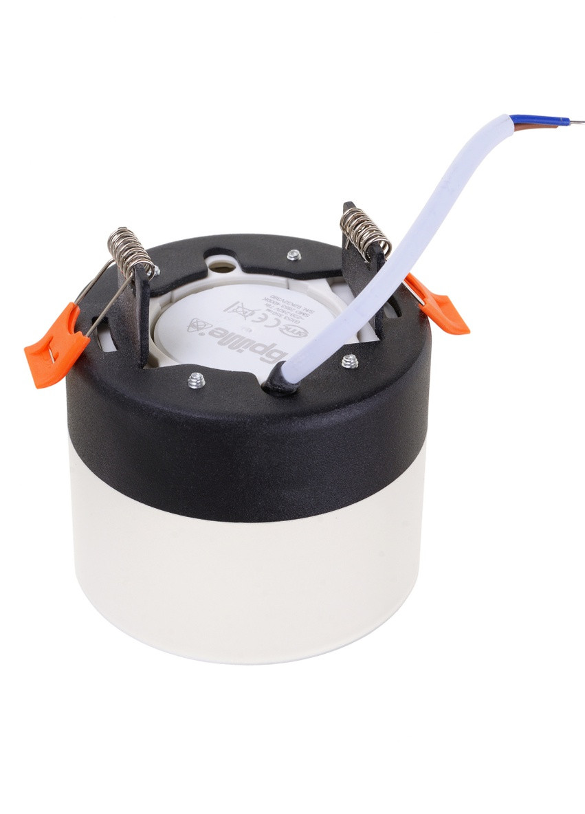 Точковий світильник круглий HDL-DS 190 GX53 BK Brille (258292110)