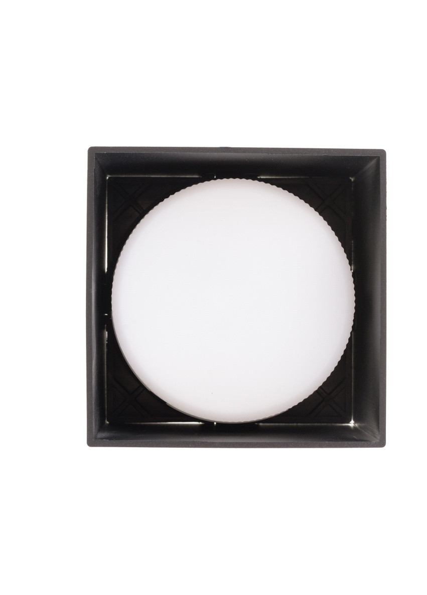 Накладна підсвітка квадратна AL-733/1 GX53 BK Brille (258292113)