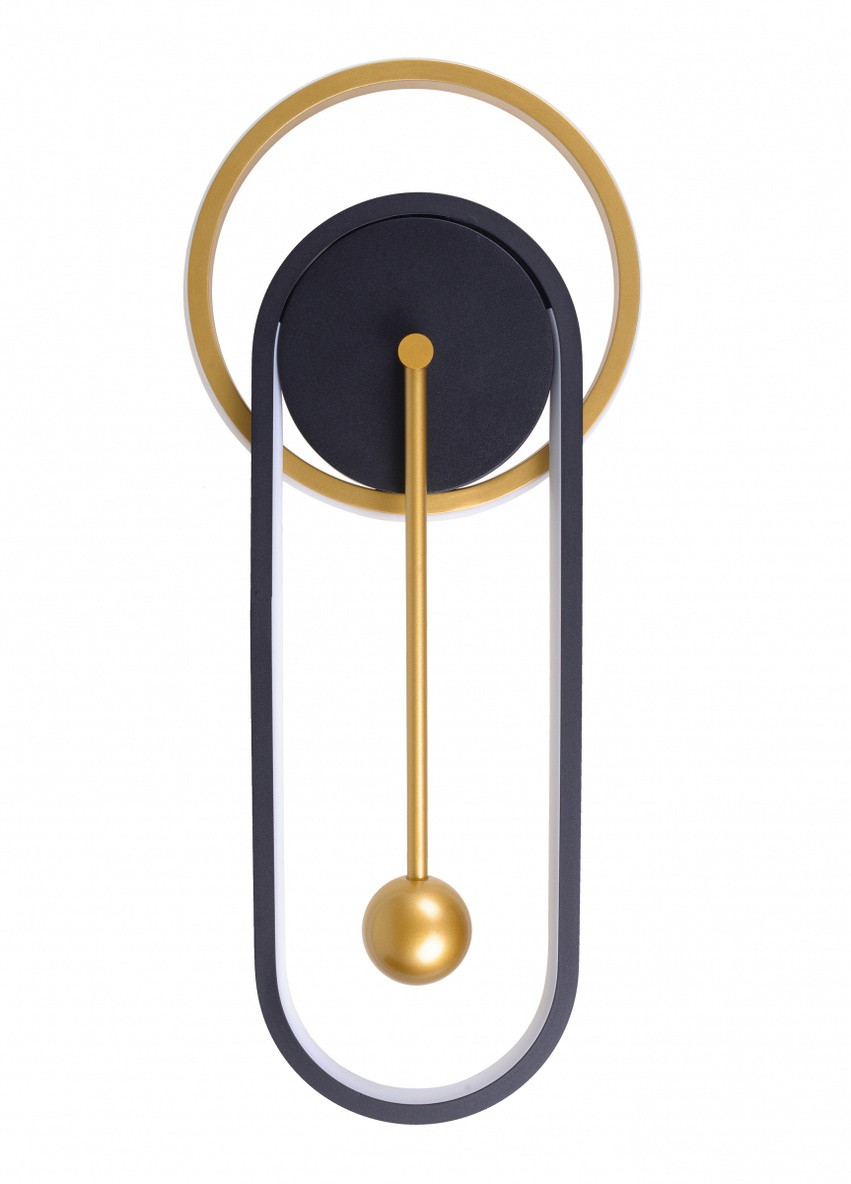 Світлодіодне бра BL-720W/25W WW BK/G Brille (258292043)