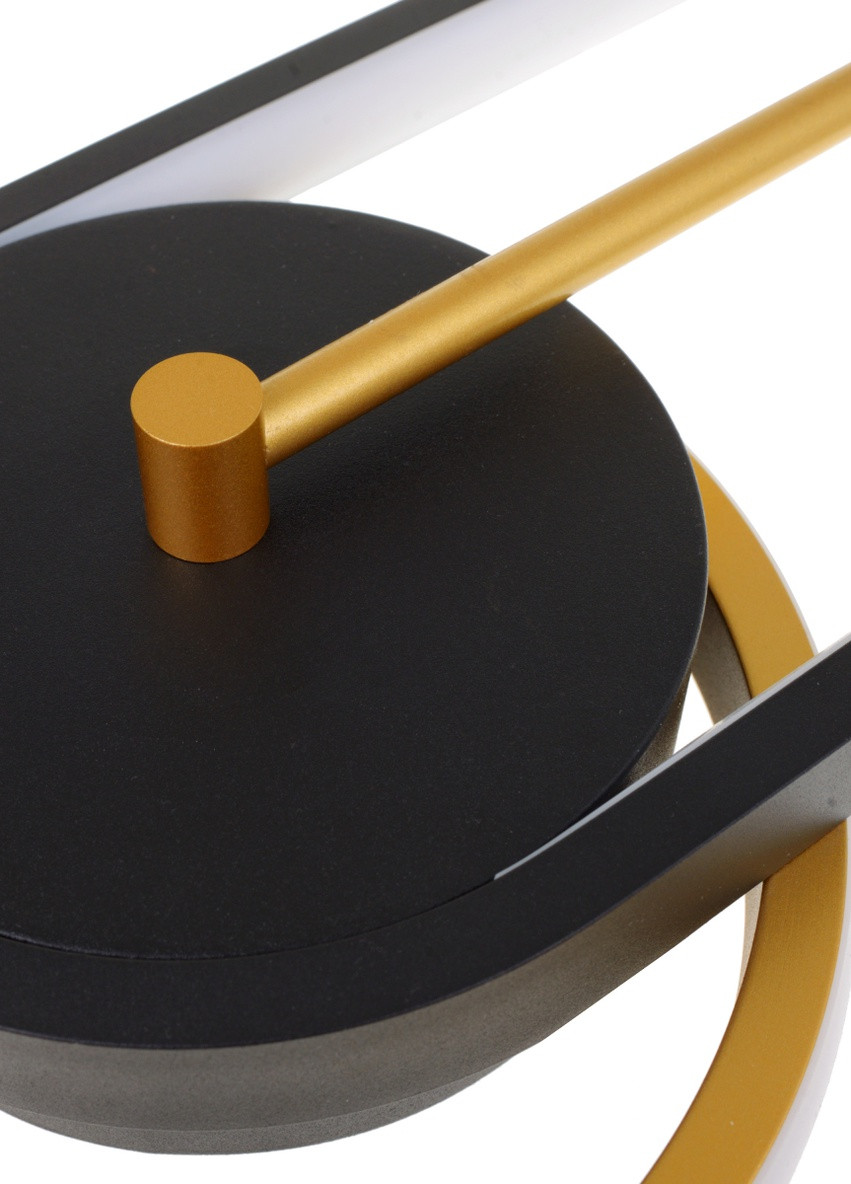 Світлодіодне бра BL-720W/25W WW BK/G Brille (258292043)