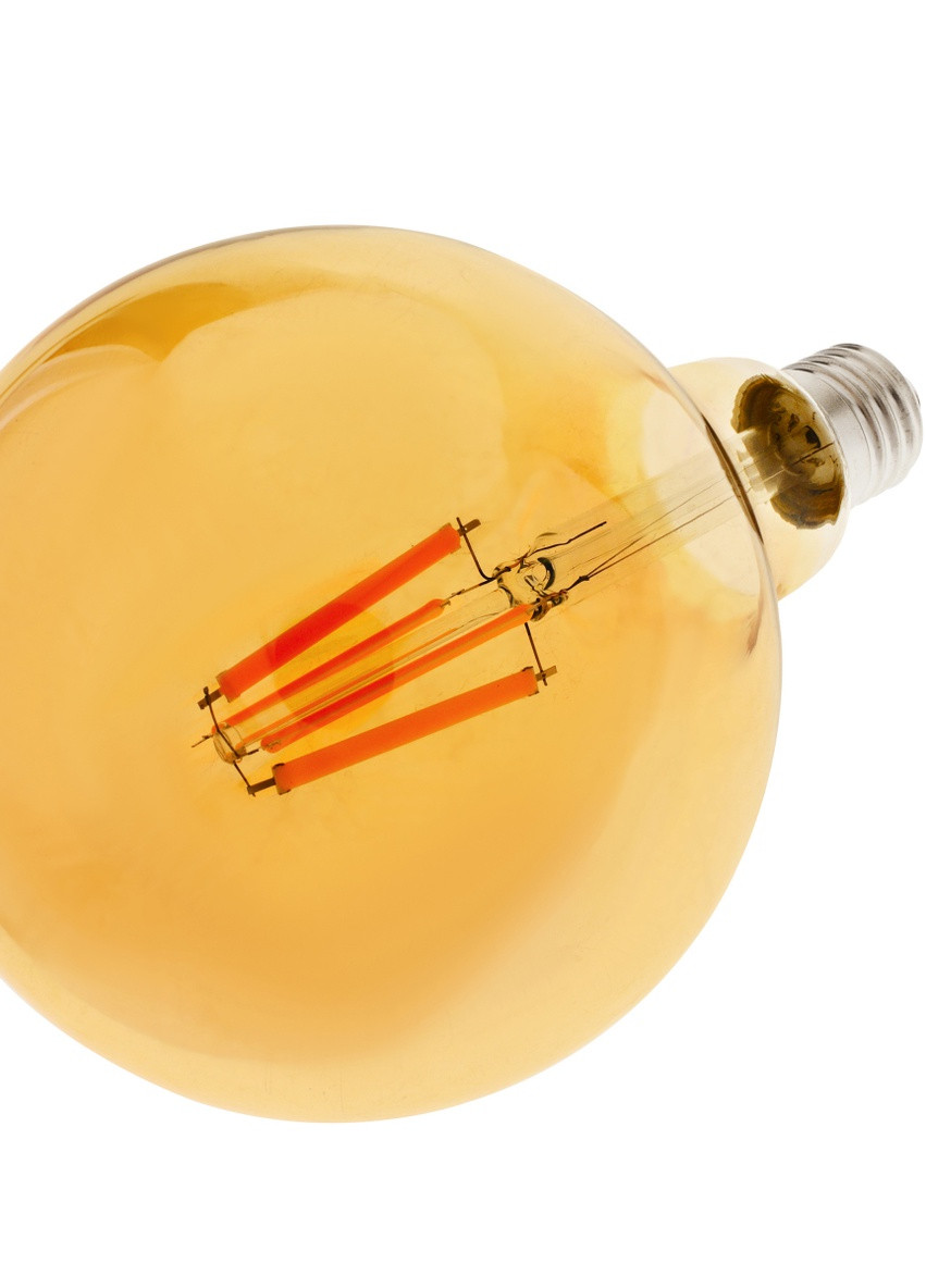 Лампа LED E27 12W WW G125 (мат.золото) Brille (258292019)