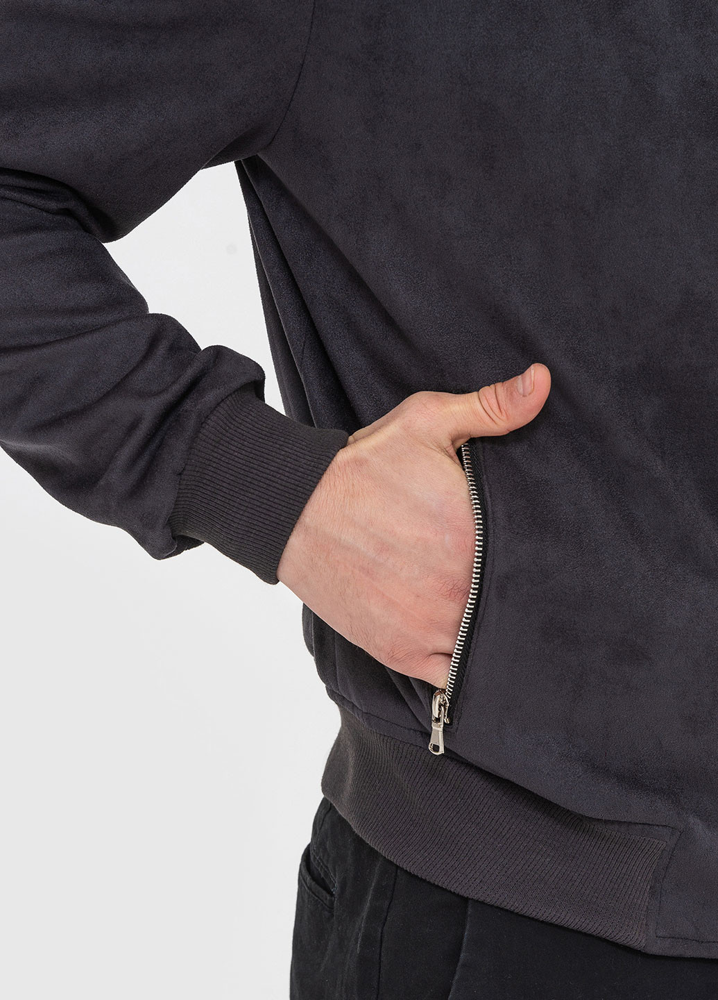 Темно-серая демисезонная ветровка Astoni ALTER