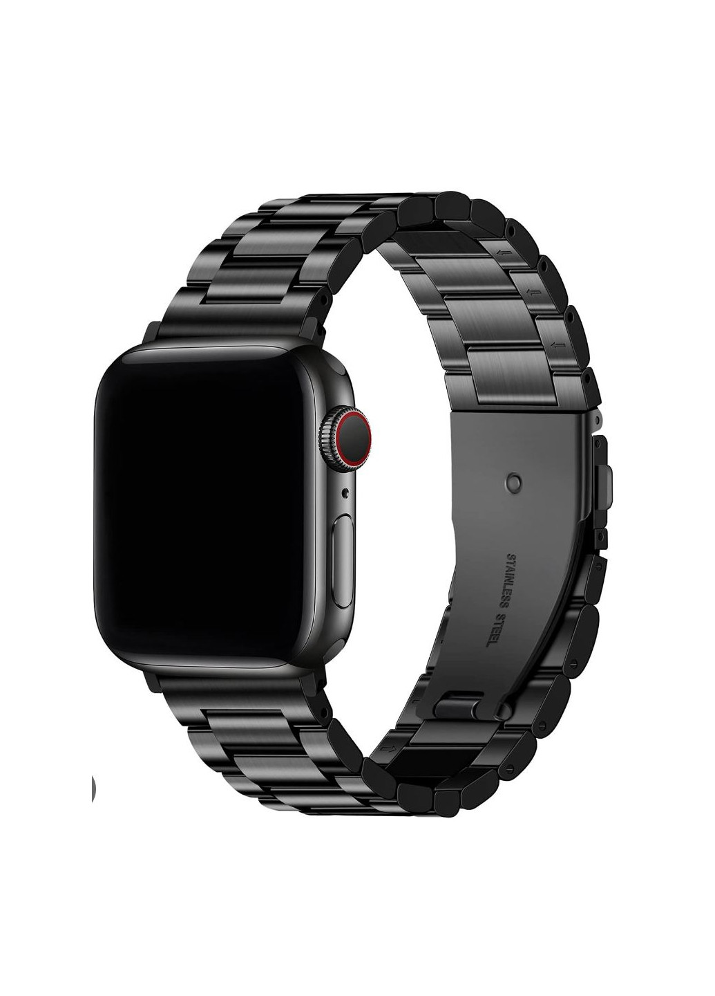 Ремешок Stainless Steel Band для Apple Watch 38/40/41 Black No Brand (258310827)