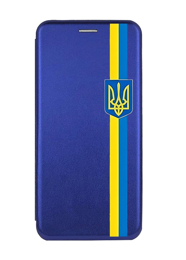 Чехол-книжка с рисунком для Samsung Galaxy А10 (2019) А105 Синий; Лента Украина (принт 253) G-Case (258308769)