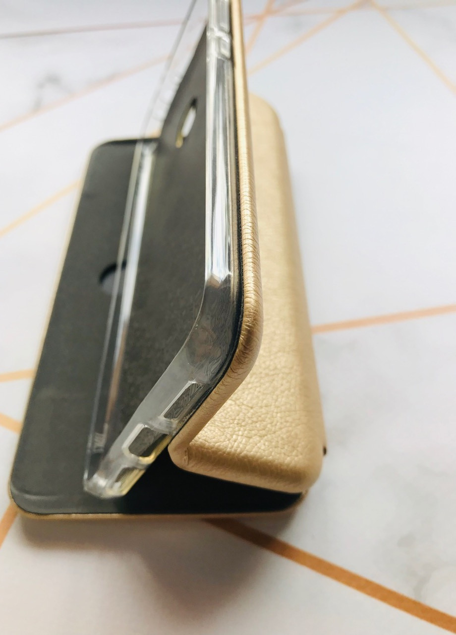 Чохол-книжка Top-Fashion для Xiaomi Redmi 7 Золотий Creative (258307050)