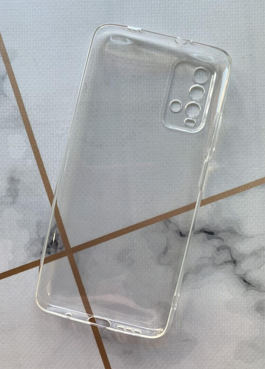 Ультратонкий прозрачный силиконовый чехол для Xiaomi Redmi 9T Creative (258307786)
