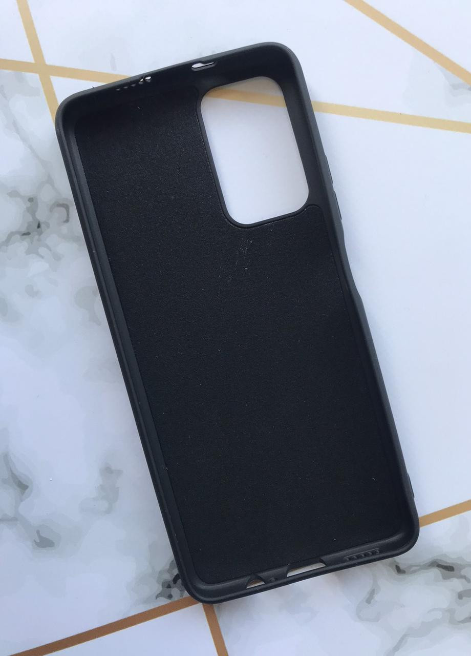 Силиконовый чехол Silicone Case для Xiaomi Redmi Note 11 5G Черный Creative (258305929)