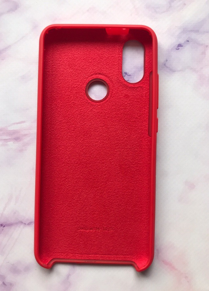 Силиконовый чехол Silicone Case для Xiaomi Redmi 6Х / А2 Красный Creative (258305877)