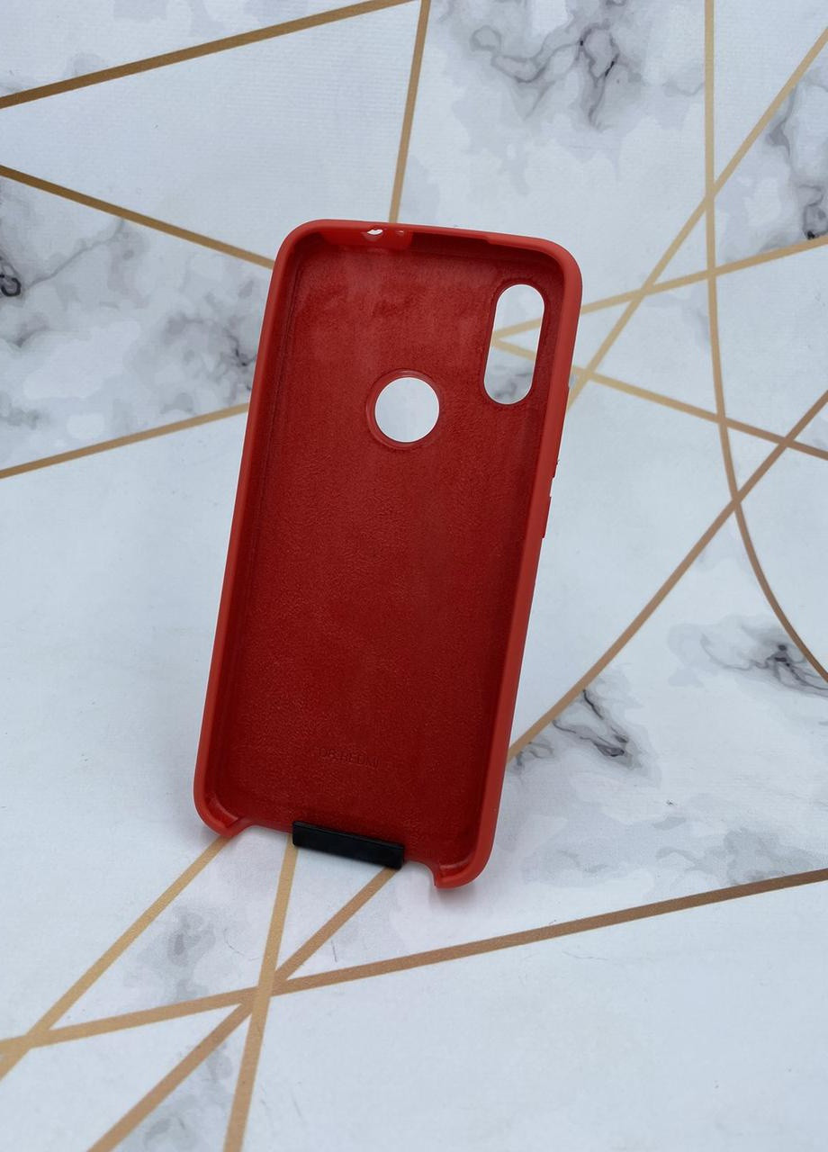 Силиконовый чехол Silicone Case для Xiaomi Redmi 7 (Красный) Creative (258307388)