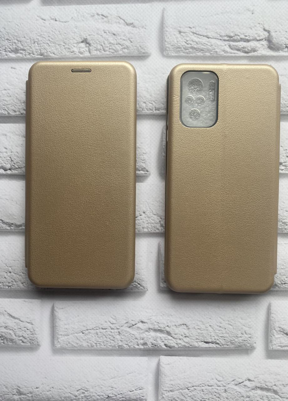 Чохол-книжка G-Case для Xiaomi Redmi Note 10 / Note 10s Золотий Creative (258306015)