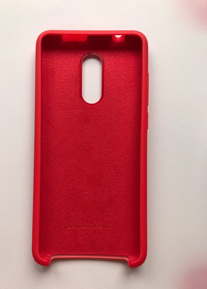 Силиконовый чехол Silicone Case для Xiaomi Redmi 5 Красный Creative (258308119)