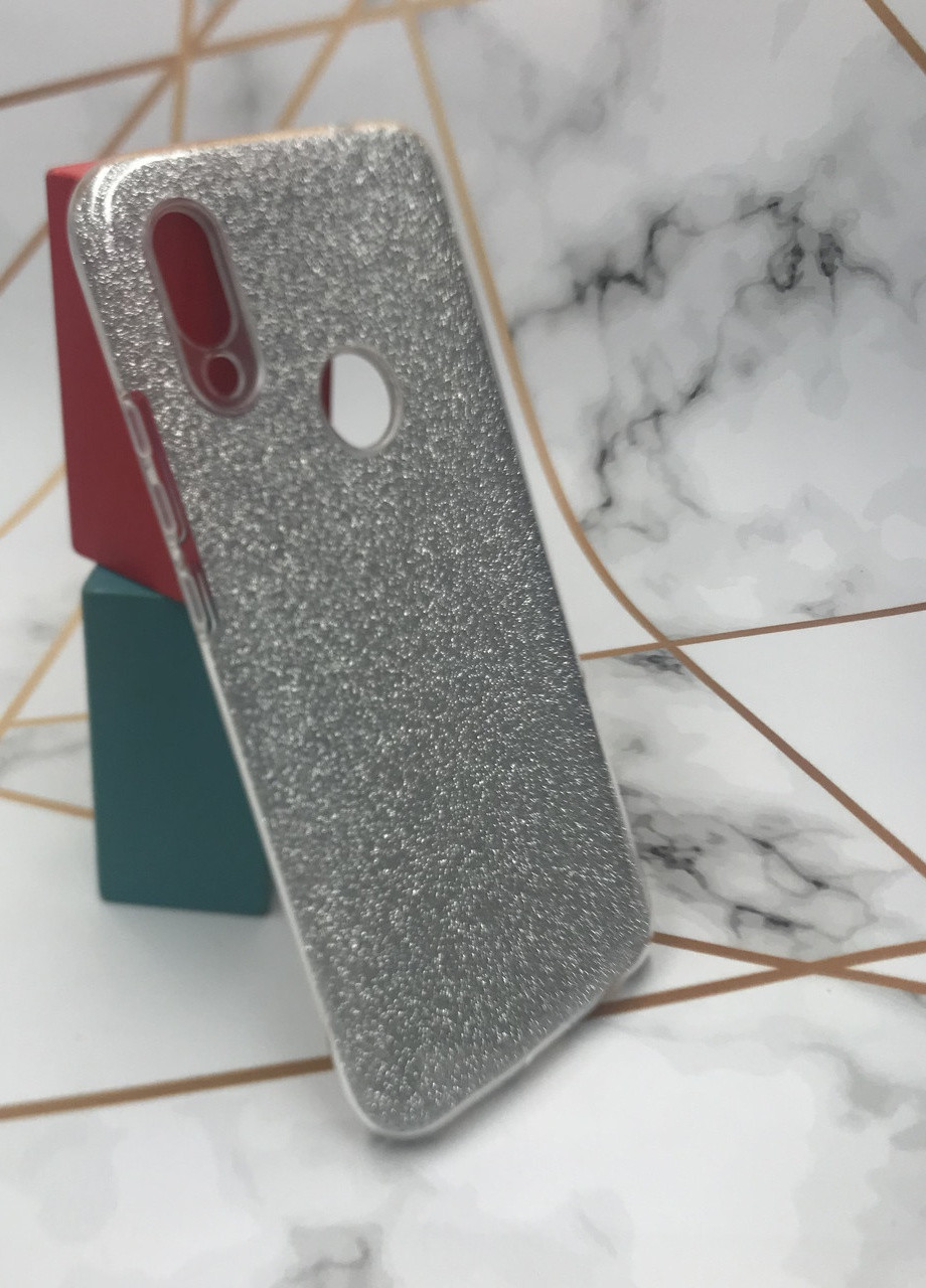 Силиконовый чехол Shine Silicone Case для Xiaomi Redmi 7 Серебро Creative (258308947)