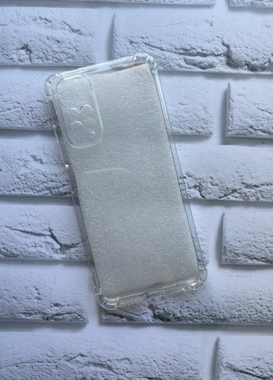 Прозрачный силиконовый чехол с утолщёнными углами для Xiaomi Redmi Note 11 4G Creative (258305855)