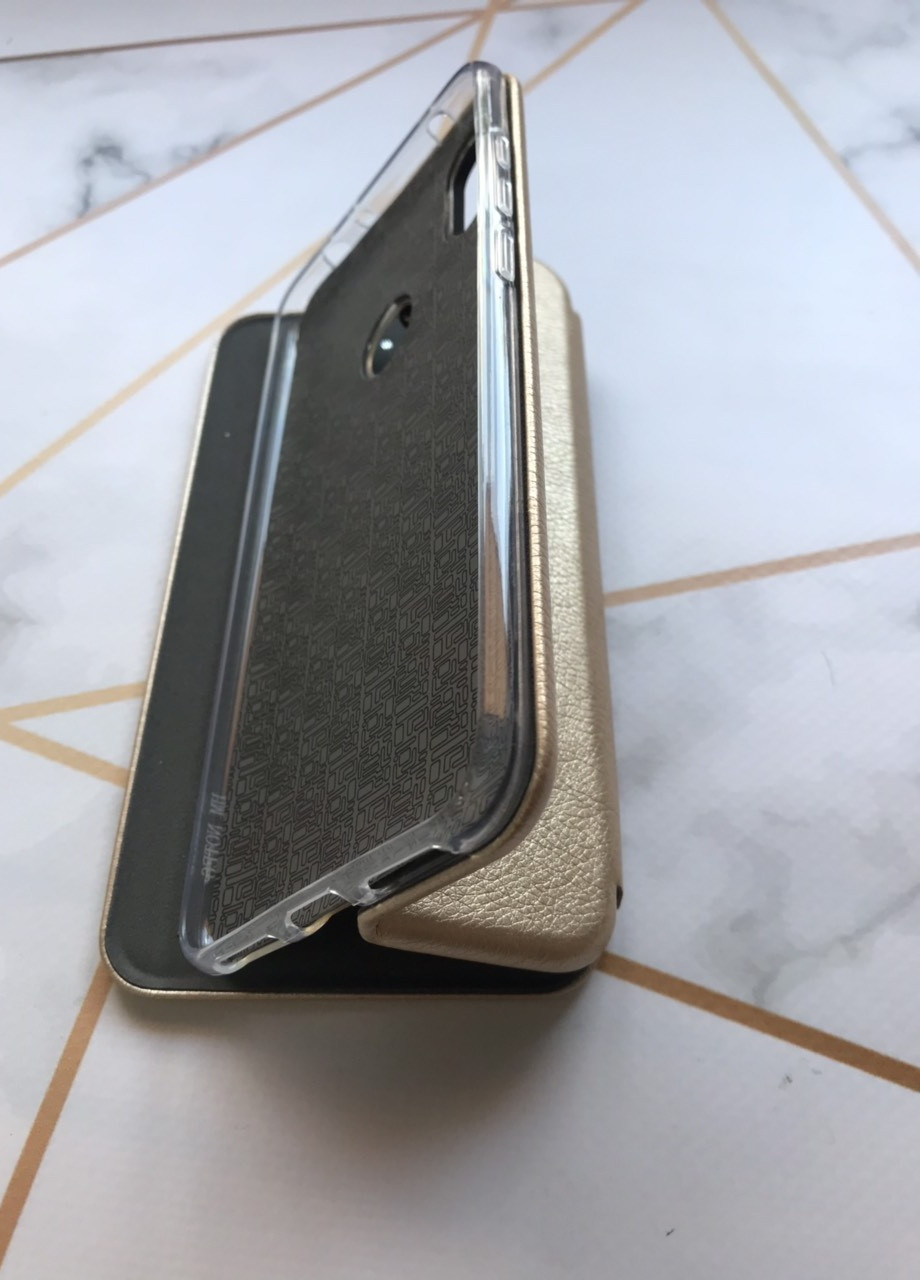 Чохол-книжка Top-Fashion для Xiaomi Redmi Note 6 Pro Золотий Creative (258308292)