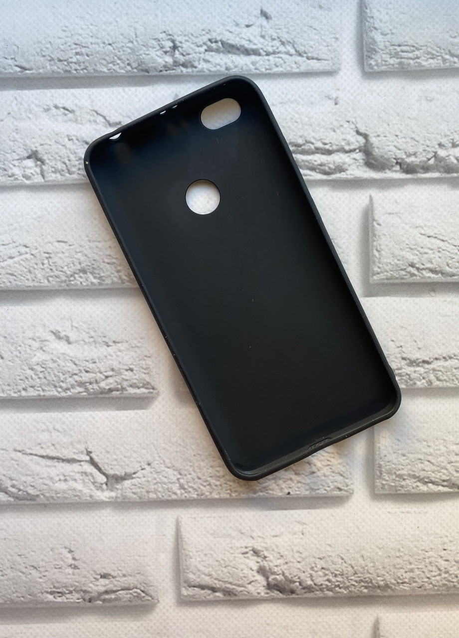 Силіконовий чохол для Xiaomi Redmi Note 5A Чорний Creative (258307055)
