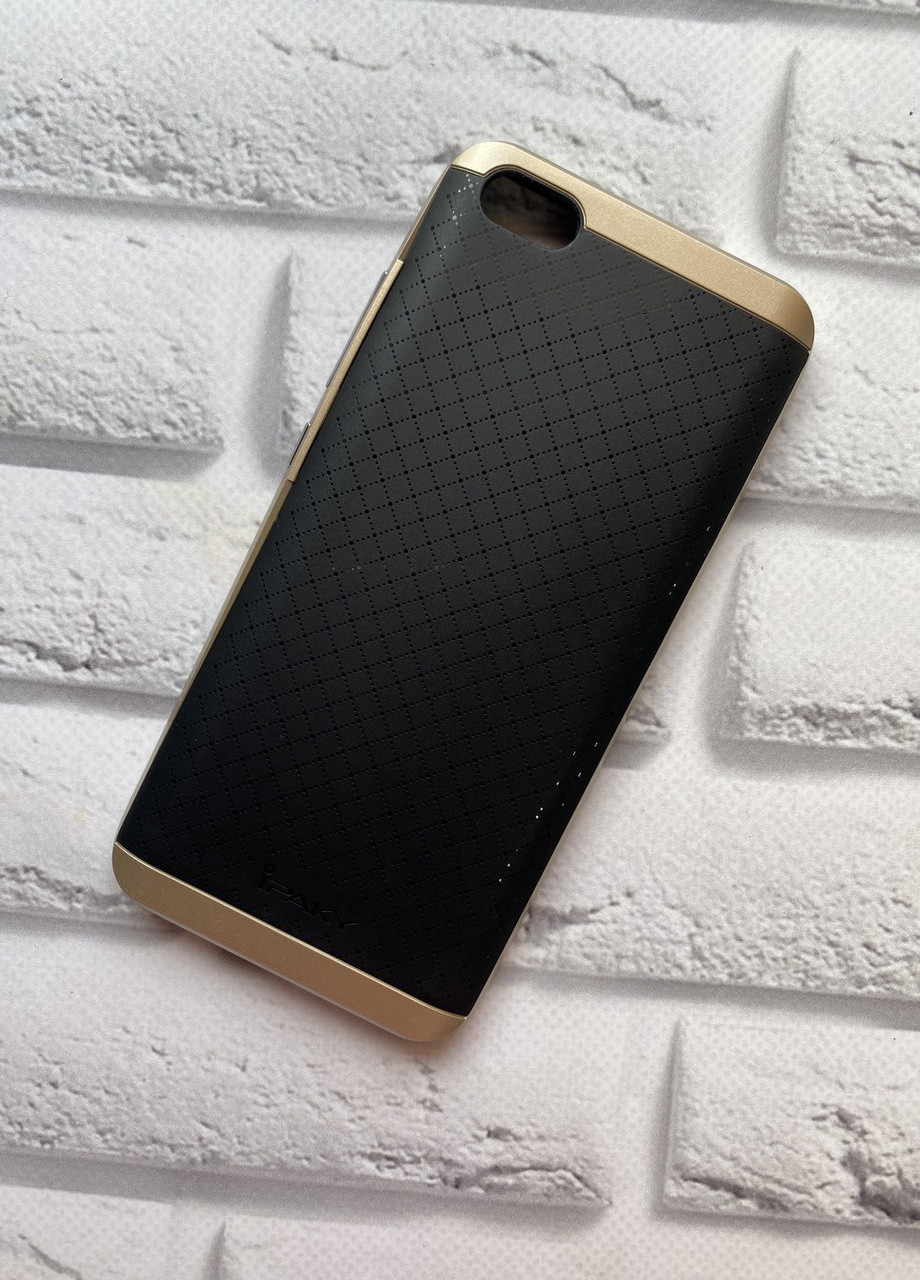 Силіконовий чохол Ipaky для Xiaomi Mi 5 Із золотим бампером. Чорний Creative (258307171)