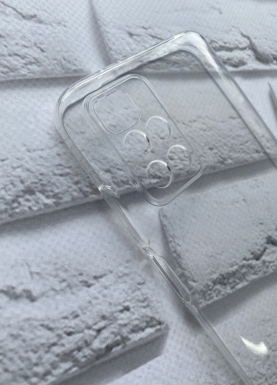 Прозрачный силиконовый чехол на Xiaomi Redmi 10 Creative (258305832)
