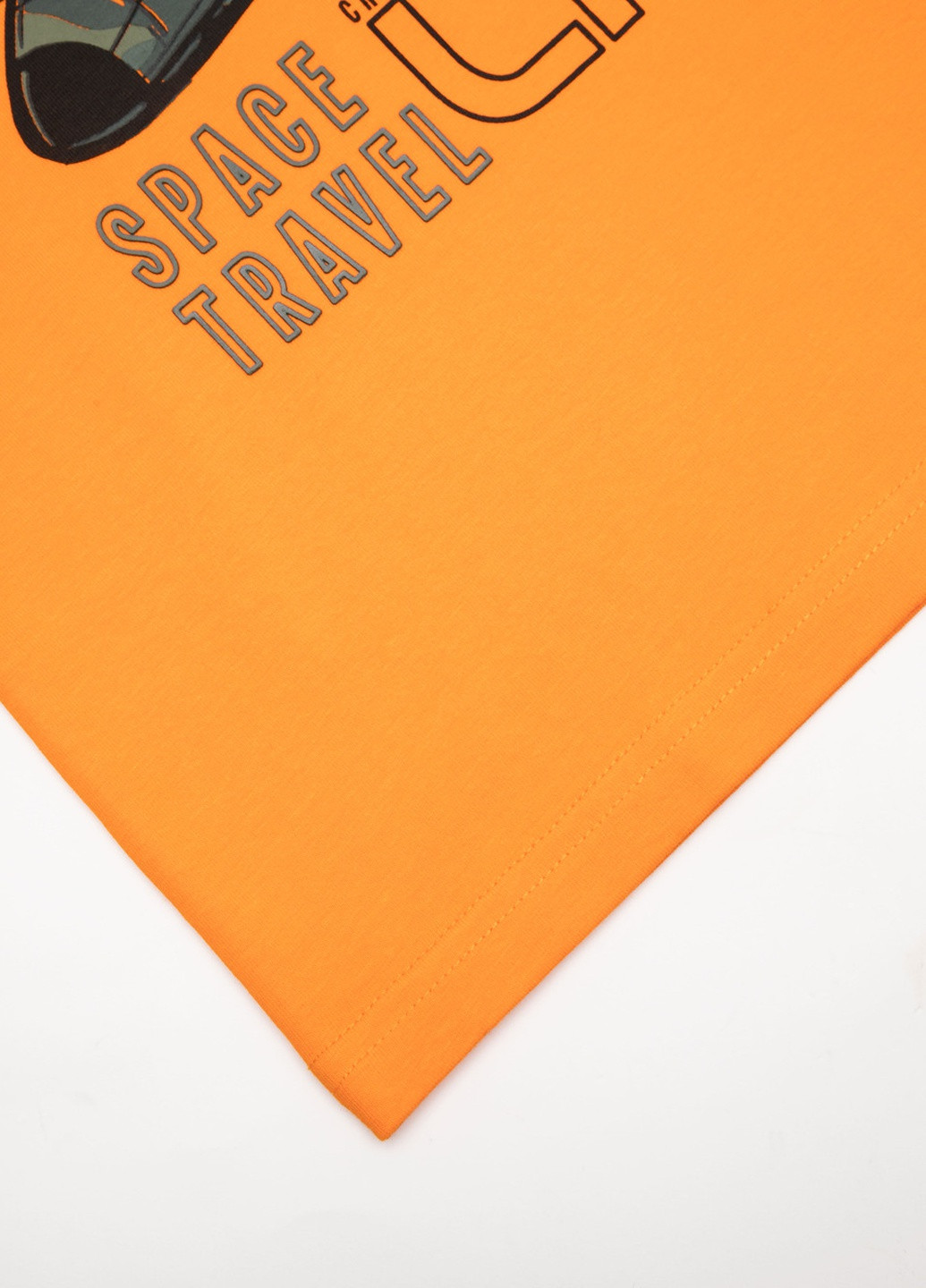 Оранжевая футболка Coccodrillo