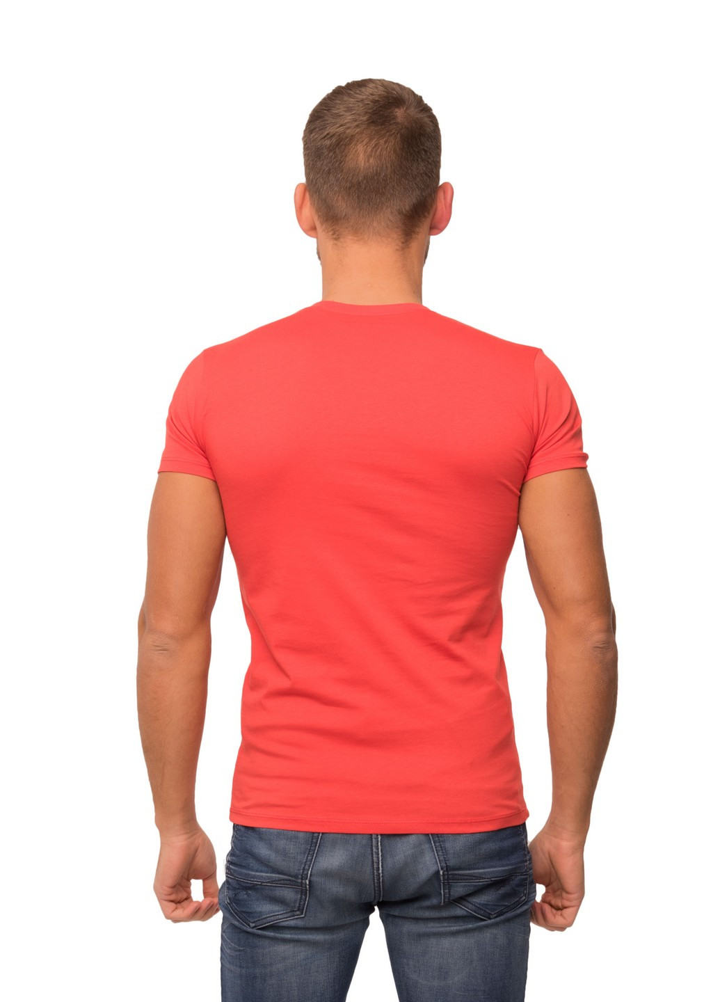 Червона футболка чоловіча Наталюкс 12-1338