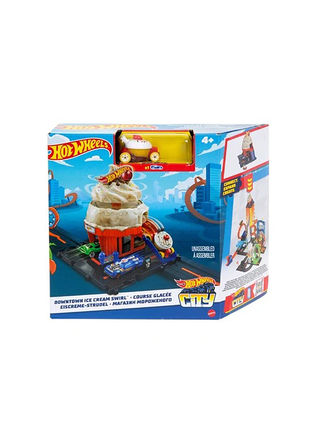 Ігровий набір Пригоди в магазині морозива HKX38 Hot Wheels (258320191)