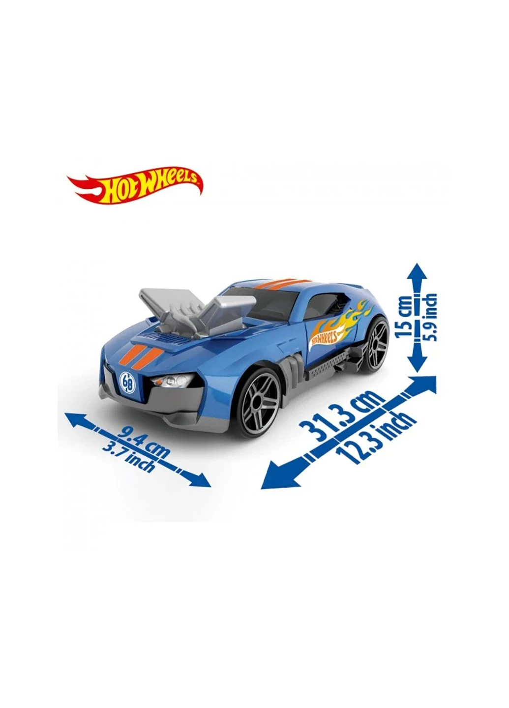 Гоночный автомобиль-гараж 2 в 1 HWCC15 Hot Wheels (258320187)