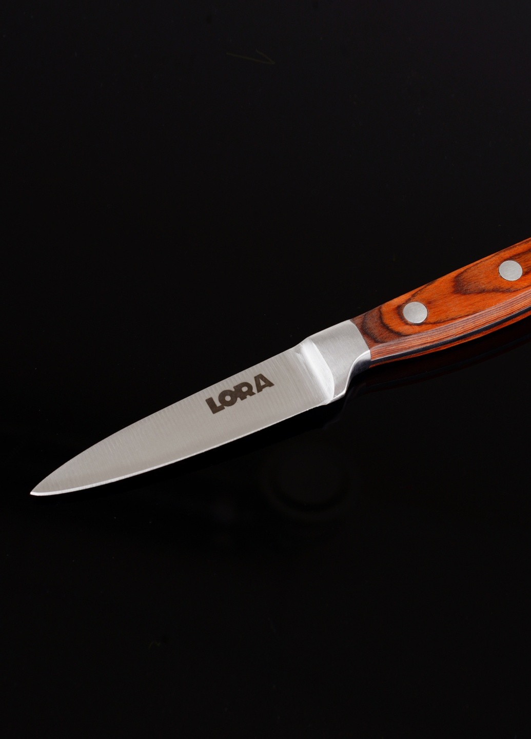 Нож для овощей NS45KN/Wood 21х2 Lora (258321240)