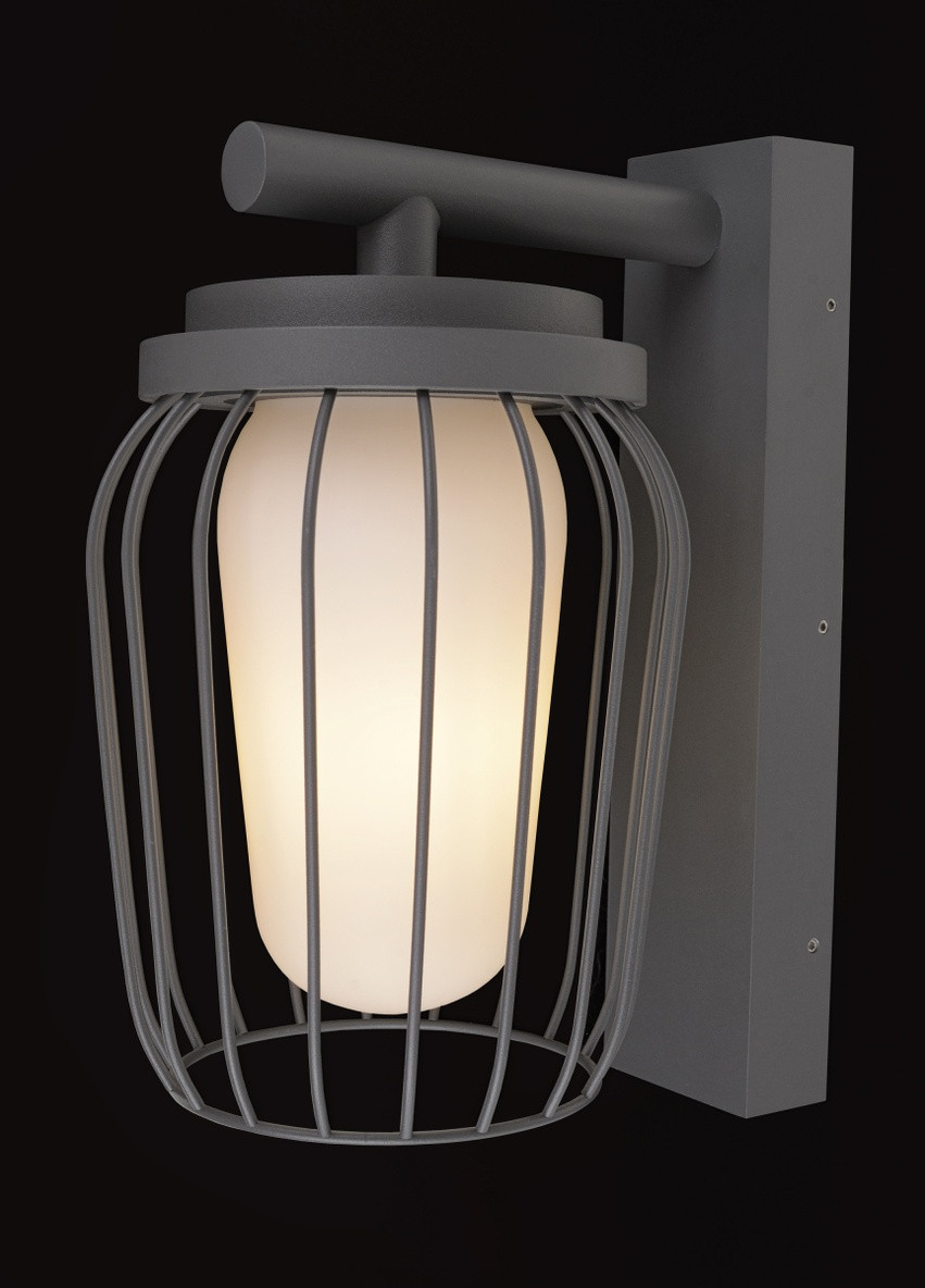 Світильник вуличний настінний GL-132 AM DGY Brille (258329691)