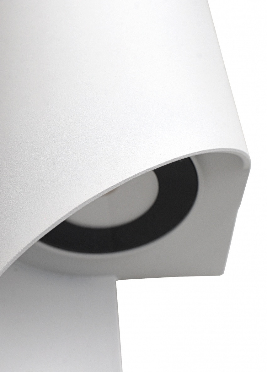 Підсвітка фасадна з вигином AL-617/6W WW LED IP54 WH Brille (258329687)