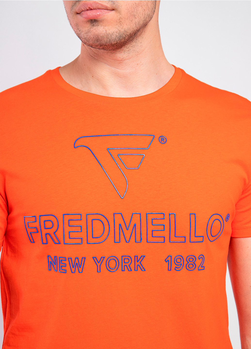 Помаранчева футболка Fred Mello