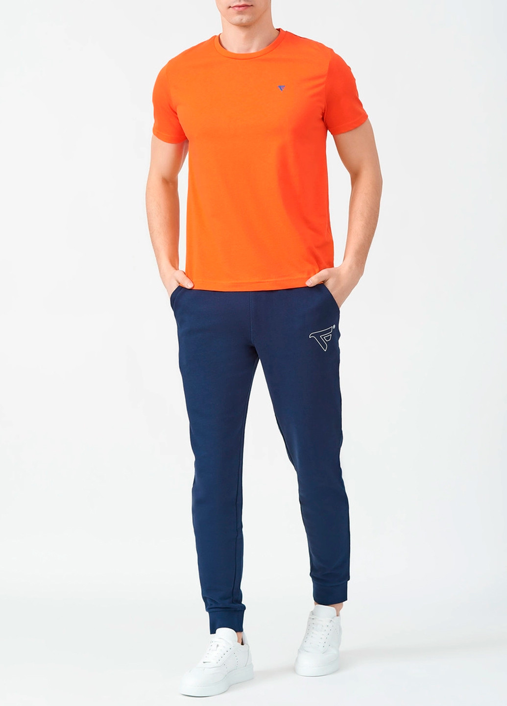 Оранжевая футболка Fred Mello