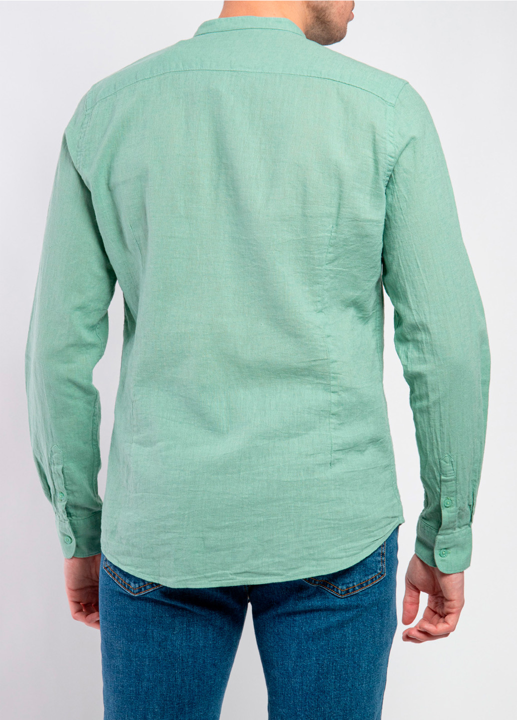 Зеленая кэжуал рубашка Fred Mello