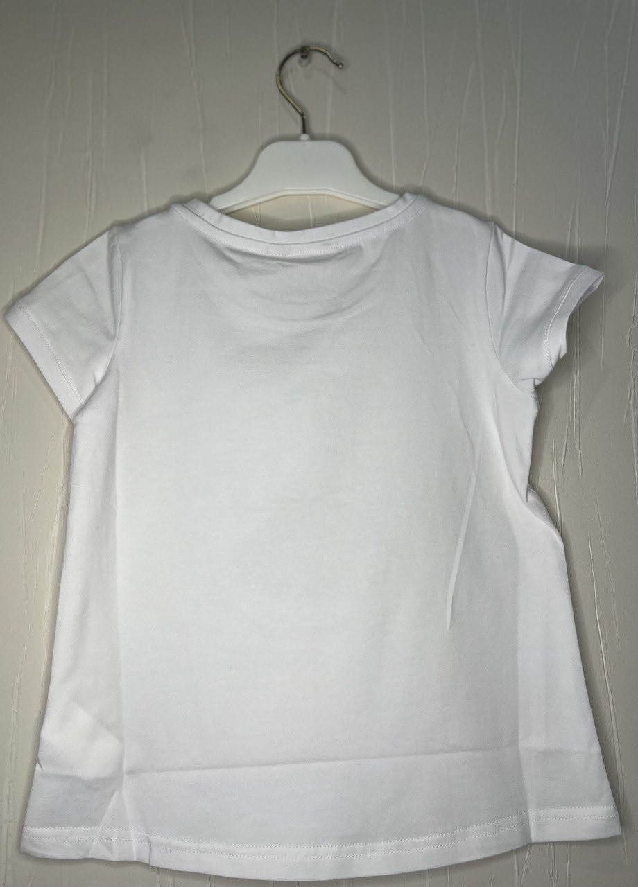Белая демисезонная футболка Deloras
