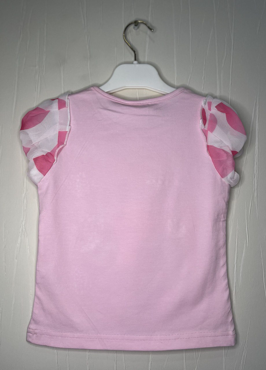 Рожева демісезонна футболка Deloras