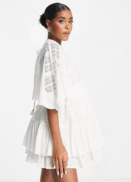Білий сукня River Island