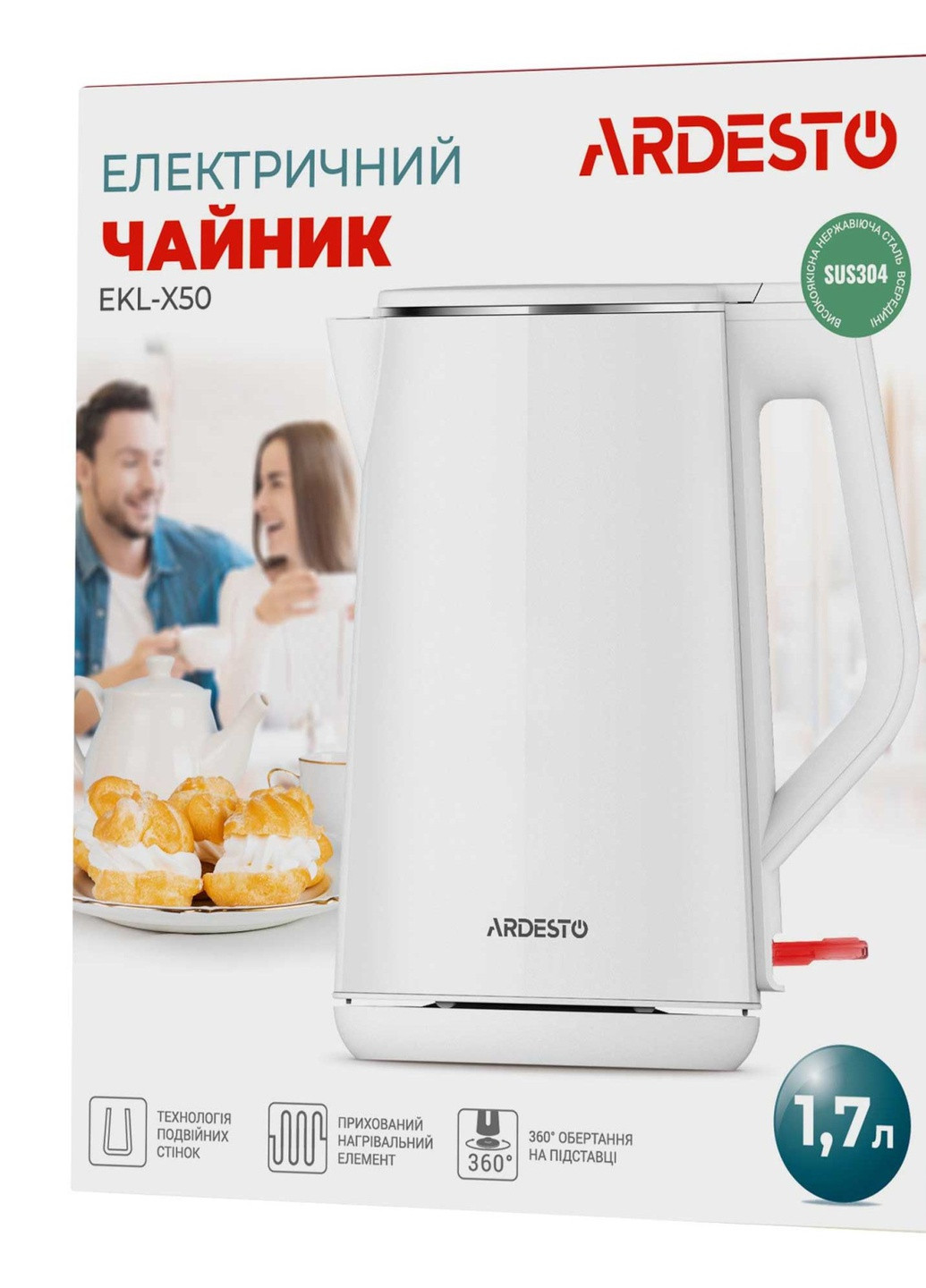 Электрочайник EKL-X50 Ardesto (258335659)