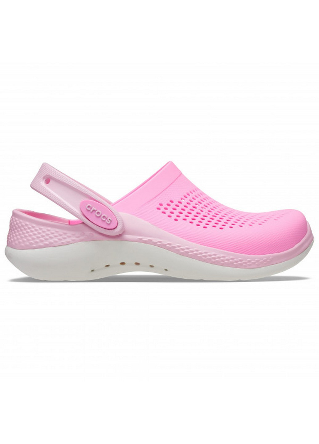 Розовые сабо кроксы Crocs