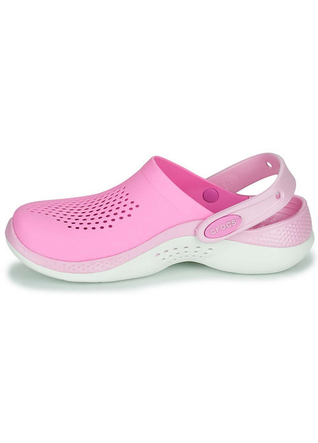Сабо крокси Crocs kids literide 360 clog taffy pink (258354575)