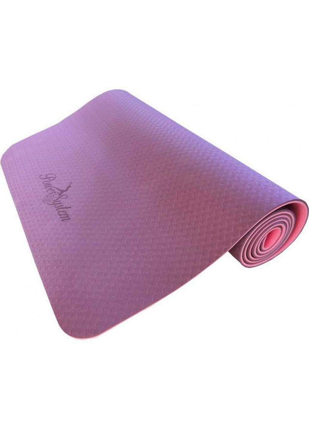 Коврик для йоги и фитнеса Yoga Mat Premium Power System (258347038)