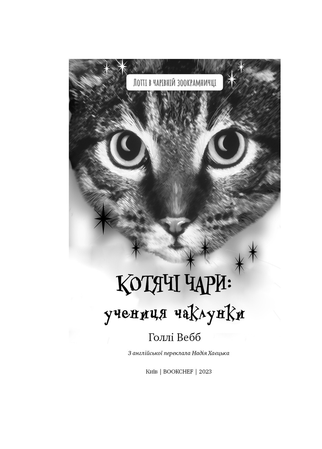 Книга Котячі чари. Учениця чаклунки - Голлі Вебб BookChef (9786175481271) Издательство "BookChef" (258357524)