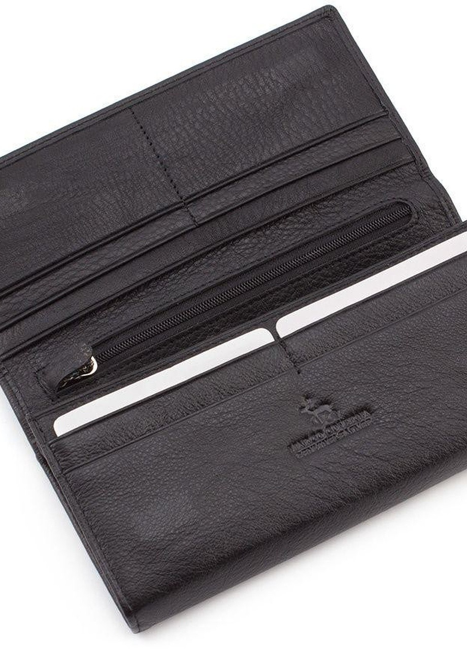 Жіночий шкіряний гаманець 18,5х9х3 см Marco (258363717)