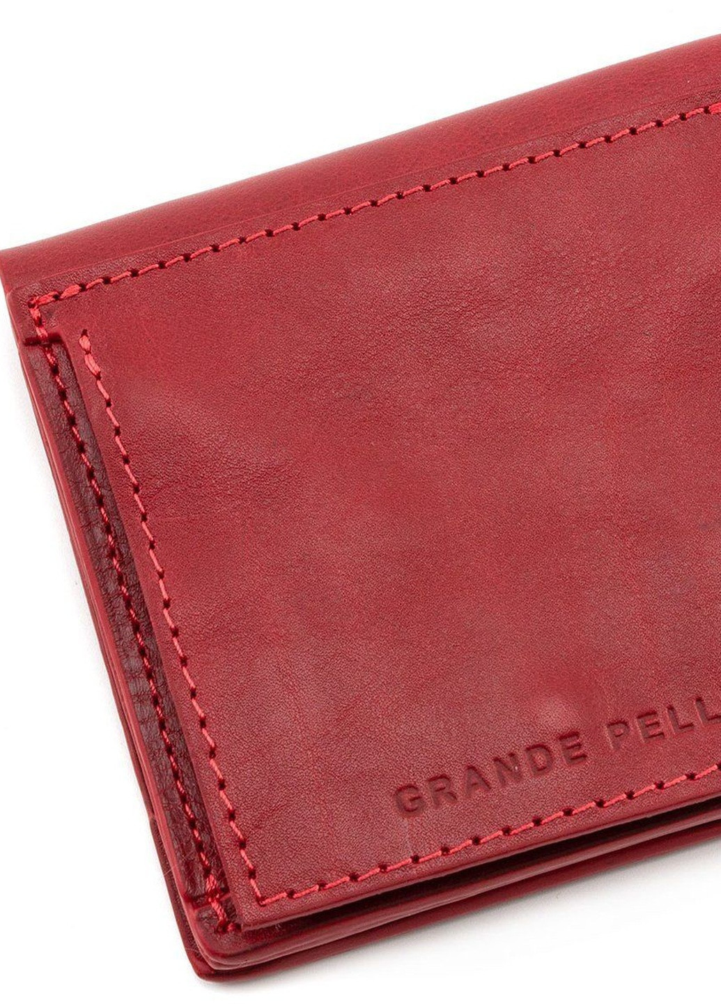 Жіночий шкіряний гаманець 11,5х11,5х3 см Grande Pelle (258363753)