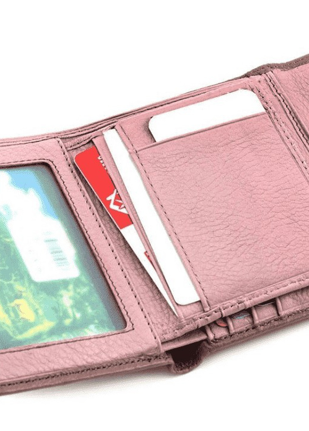 Женский кожаный кошелек 12х10х2,5 см Marco (258363733)