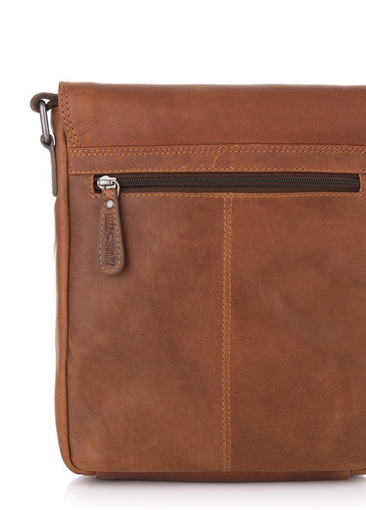 Чоловіча шкіряна сумка месенджер 26х23х7 см HILL BURRY (258363785)