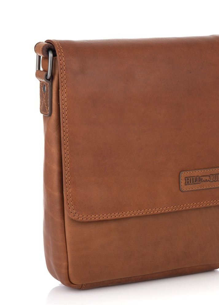 Чоловіча шкіряна сумка месенджер 26х23х7 см HILL BURRY (258363785)
