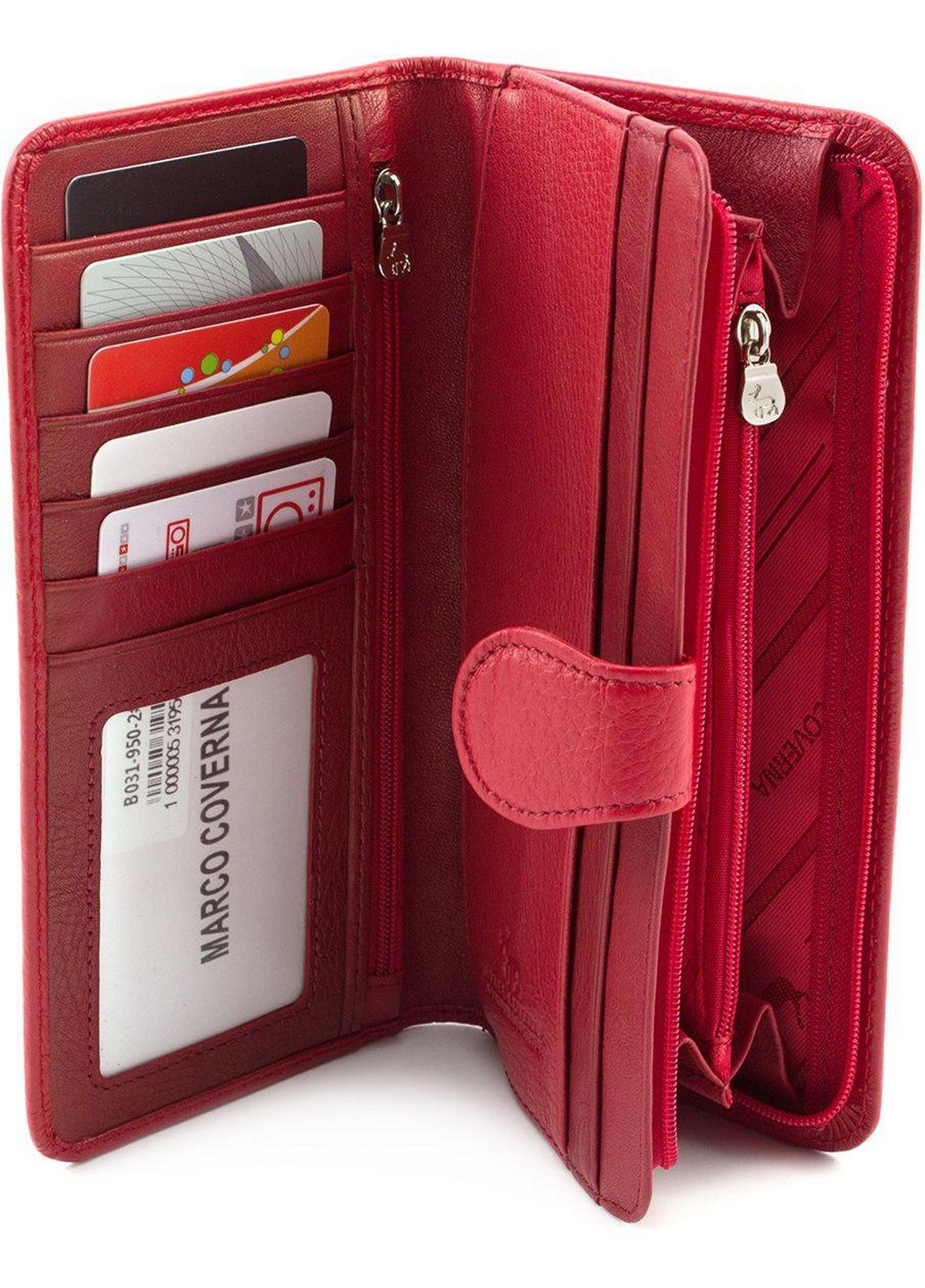 Жіночий шкіряний гаманець 19х10х2,5 см Marco (258362817)