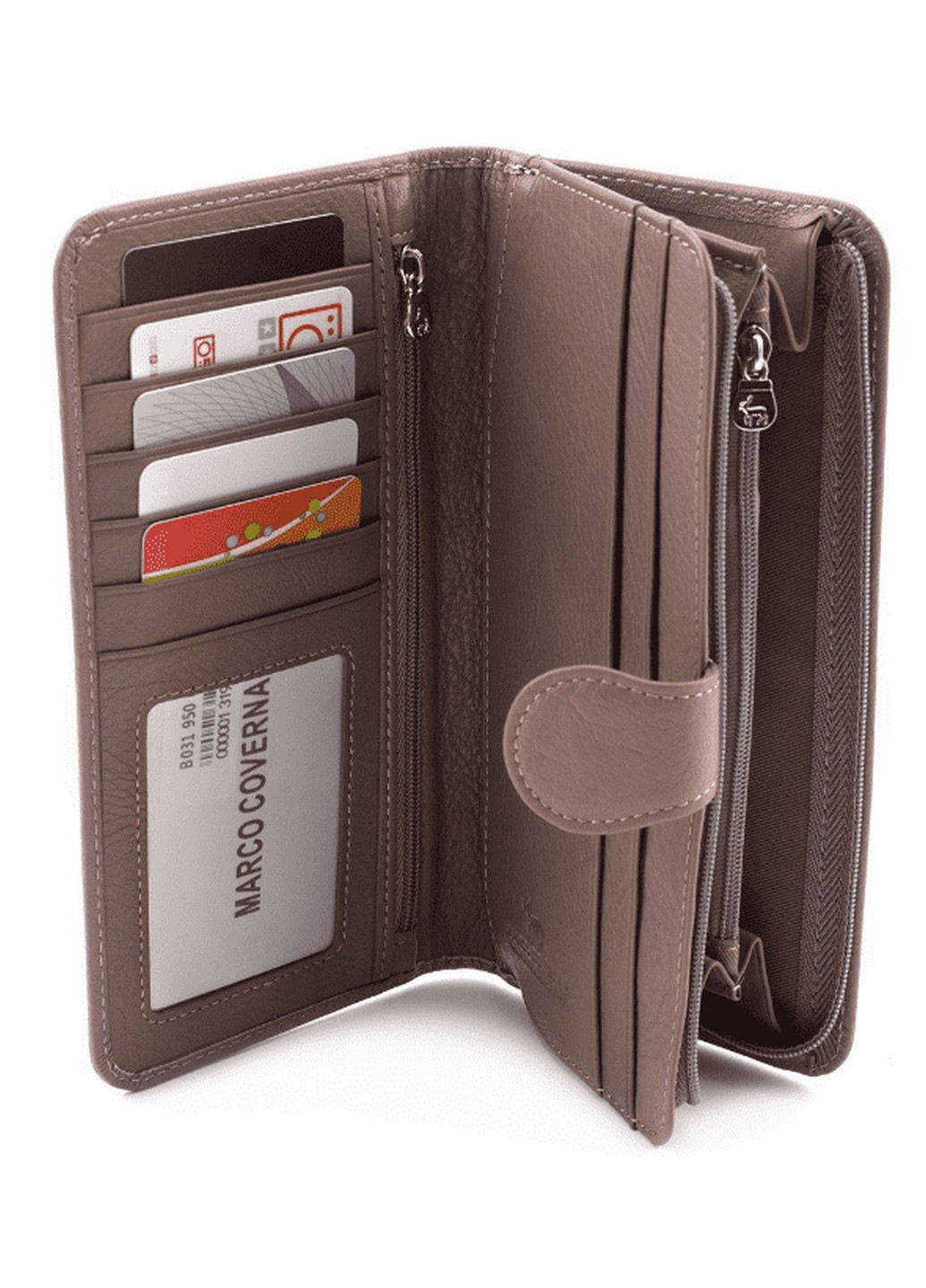Жіночий шкіряний гаманець 19х10х2,5 см Marco (258362840)