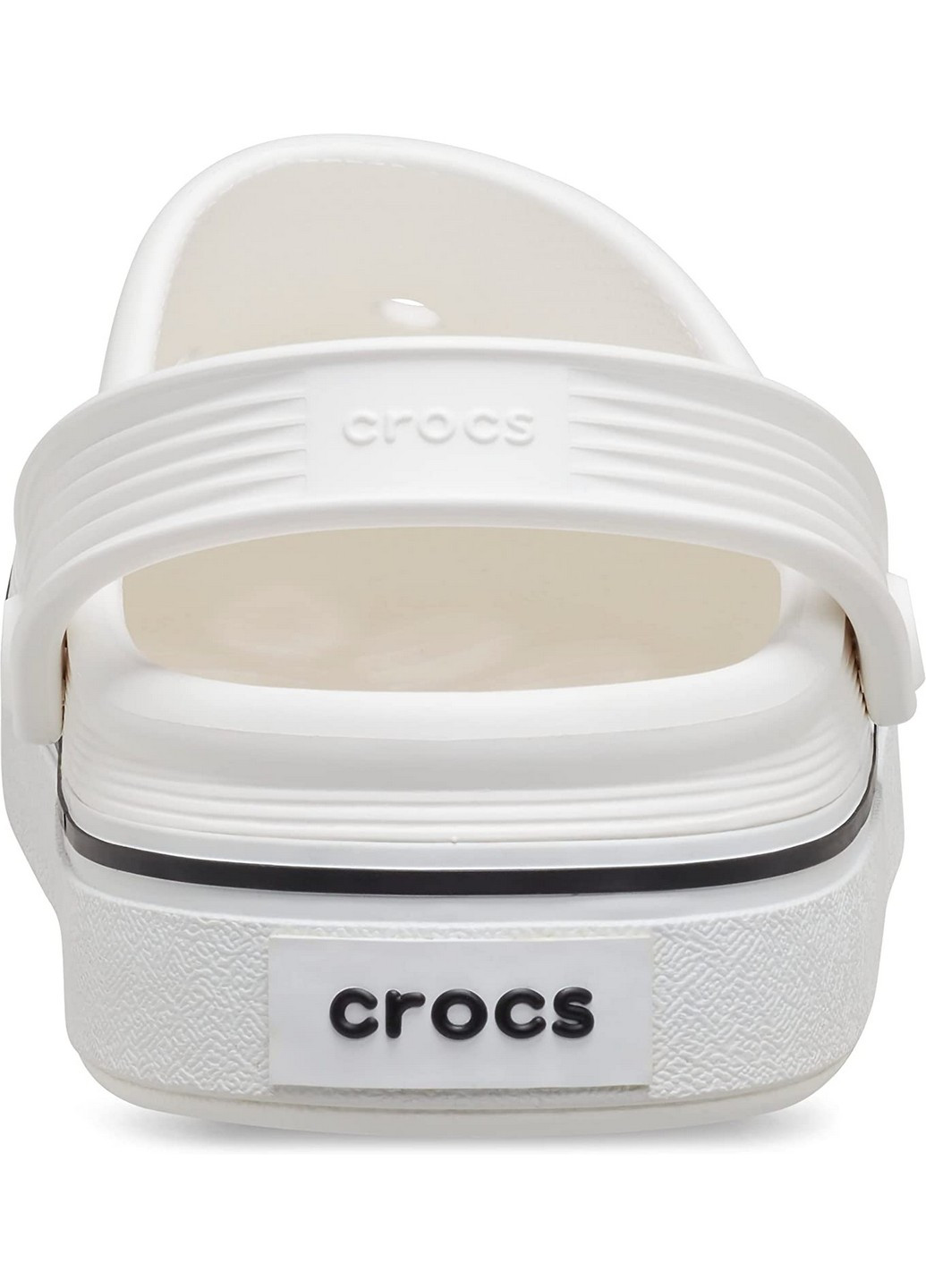Белые сабо Crocs
